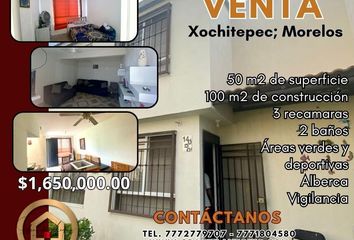 Casa en condominio en  Club De Golf Santa Fe, Xochitepec, Morelos