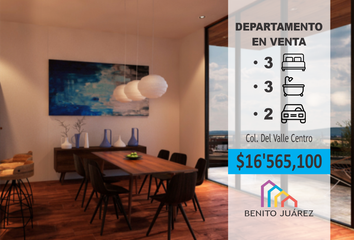 Departamento en  Del Valle Centro, Benito Juárez, Cdmx