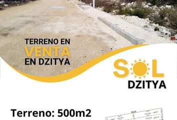 Lote de Terreno en  Pueblo Dzitya, Mérida, Yucatán