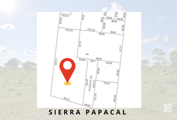 Lote de Terreno en  Sierra Papacal, Mérida, Yucatán