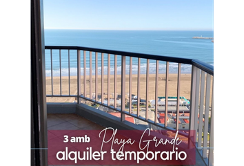 Departamento en  Playa Grande, Mar Del Plata