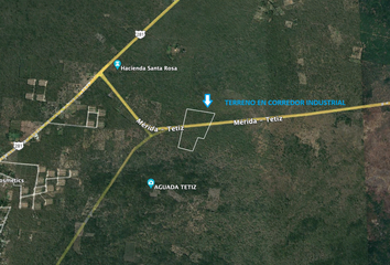 Lote de Terreno en  Tetiz, Yucatán