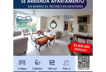 Apartamento en  La Castellana, Montería