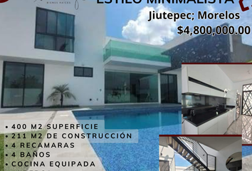 Casa en  Avenida Emiliano Zapata 4, Centro, Jiutepec, Morelos, 62550, Mex