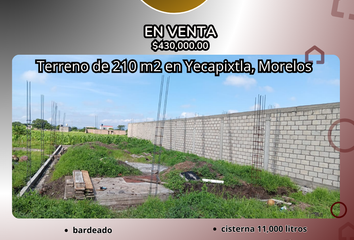 Lote de Terreno en  Avenida Hidalgo 1, San Marcos, Yecapixtla, Morelos, 62820, Mex