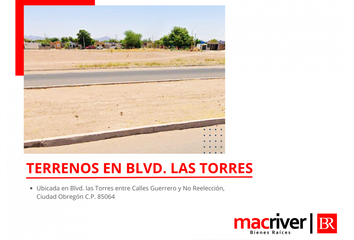 Lote de Terreno en  Puente Real, Cajeme