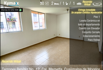 Departamento en  Cerrada Terrones Benítez 14, Memetla, Cuajimalpa De Morelos, Cuajimalpa De Morelos, Ciudad De México, 05330, Mex