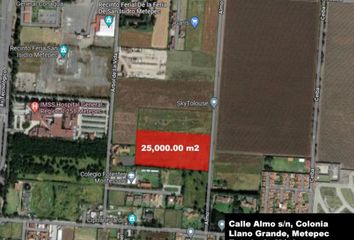 Lote de Terreno en  Calle Álamo, Llano Grande, Colonia Llano Grande, Metepec, México, 52148, Mex