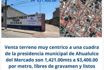 Lote de Terreno en  Ahualulco De Mercado, Jalisco