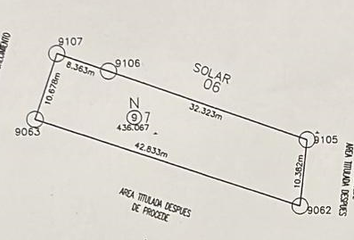 Lote de Terreno en  Calle 20, Ulises Sansores, Champotón, Campeche, 24400, Mex