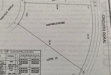 Lote de Terreno en  Circuito Doral, Country Villas El Doral, Campeche, 24095, Mex