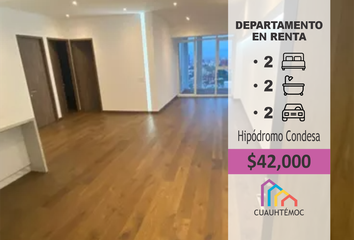 Departamento en  Calle Chicontepec 43-73, Hipódromo Condesa, Ciudad De México, Cuauhtémoc, Ciudad De México, 06170, Mex