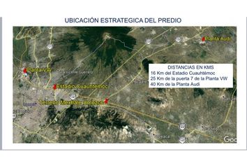 Lote de Terreno en  Amozoc Centro, Amozoc