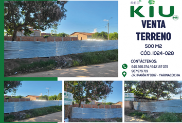 Terreno en  Yarinacocha, Coronel Portillo