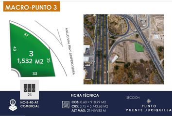 Lote de Terreno en  Paseo De La República, Querétaro, 76127, Mex