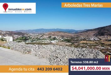 Lote de Terreno en  Calle Rincón De San Isidro 46, Arboledas, Morelia, Michoacán De Ocampo, 58056, Mex