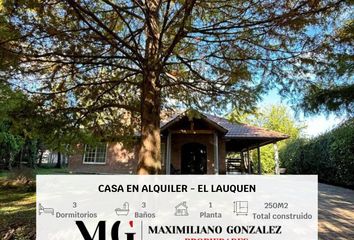 Casa en  El Lauquen, Partido De San Vicente