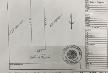 Lote de Terreno en  Calle Kah, Dzemul, Yucatán, 97405, Mex