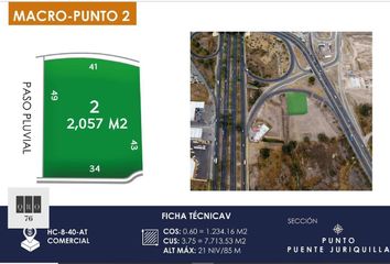 Lote de Terreno en  Paseo De La República, Querétaro, 76127, Mex