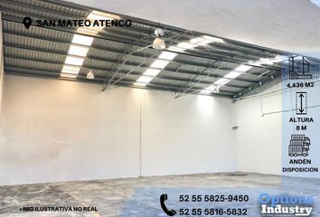 Nave en  Calzada San Mateo, San Lorenzo Tepaltitlán Centro, San Lorenzo Tepaltitlán, Toluca, México, 50010, Mex