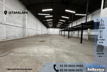 Nave en  Eje 8 Sur Calzada Ermita Iztapalapa, Constitución De 1917, Iztapalapa, Ciudad De México, 09260, Mex