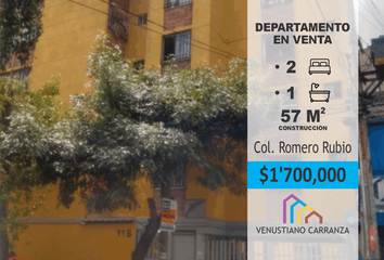 Departamento en  Calle Marruecos 26-48, Romero Rubio, Venustiano Carranza, Ciudad De México, 15400, Mex