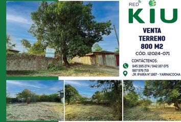 Terreno en  Yarinacocha, Coronel Portillo