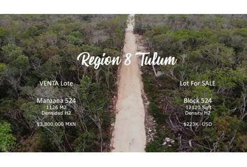 Lote de Terreno en  Tulum, Tulum