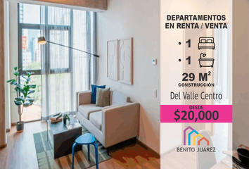 Departamento en  Calle San Francisco 1005-1007, Insurgentes San Borja, Benito Juárez, Ciudad De México, 03100, Mex