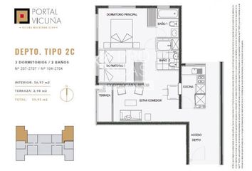 Departamento en  San Joaquín, Provincia De Santiago