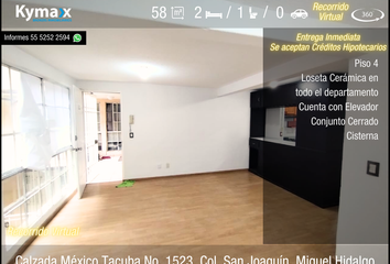 Departamento en  Calzada México-tacuba, San Joaquín, Miguel Hidalgo, Ciudad De México, 11260, Mex