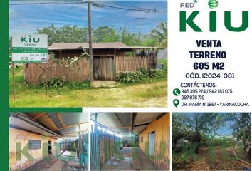 Terreno en  Yarinacocha, Coronel Portillo