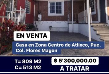 Casa en  Calle Emiliano Zapata 215-307, Maximino Ávila Camacho, Atlixco, Puebla, 74240, Mex