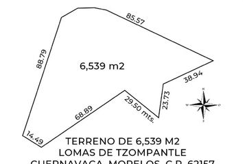 Lote de Terreno en  Lomas De Tzompantle, Cuernavaca, Morelos