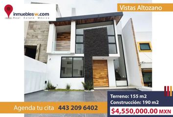 Casa en  Paseo De Las Gaviotas, Bosque Monarca, Morelia, Michoacán De Ocampo, 58350, Mex