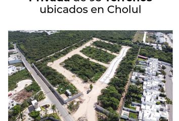 Lote de Terreno en  Calle 22, Cholul, Mérida, Yucatán, 97305, Mex