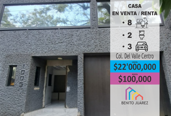 Casa en  Michi Sando, Eje 6 Sur Ángel Urraza 935, Del Valle Centro, Benito Juárez, Ciudad De México, 03100, Mex