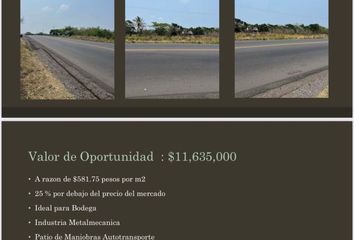 Lote de Terreno en  Carretera Paso Del Toro - Acayucan, La Laguna, Monte Del Castillo, Medellín De Bravo, Veracruz De Ignacio De La Llave, 94280, Mex