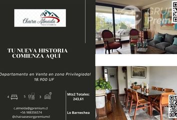 Departamento en  Lo Barnechea, Provincia De Santiago