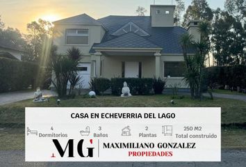 Casa en  Echeverría Del Lago, Esteban Echeverría