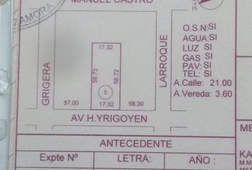 Terrenos en  Banfield, Partido De Lomas De Zamora