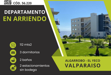 Departamento en  Algarrobo, San Antonio