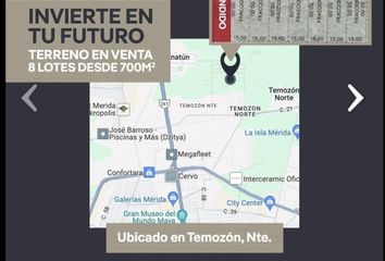 Lote de Terreno en  Temozón Norte, Mérida, Yucatán, Mex