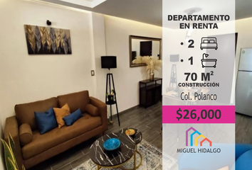 Departamento en  Calzada General Mariano Escobedo, Polanco, Miguel Hidalgo, Ciudad De México, 11590, Mex