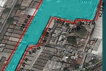 Lote de Terreno en  Calle Poniente 122 580-620, Santa Cruz De Las Salinas, Azcapotzalco, Ciudad De México, 02340, Mex