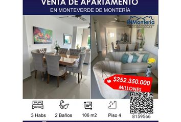 Apartamento en  La Castellana, Montería