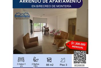 Apartamento en  La Castellana, Montería