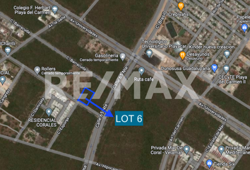 Lote de Terreno en  Playa Del Carmen, Quintana Roo