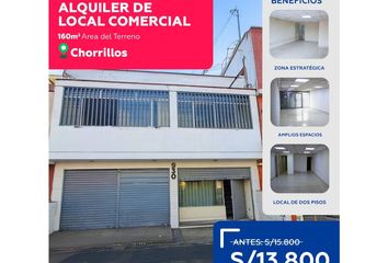 Local comercial en  Chorrillos, Lima