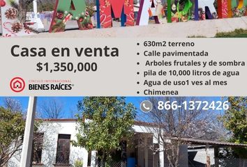 Casa en  Calle Francisco I. Madero, Zona Centro, Lamadrid, Coahuila De Zaragoza, 27700, Mex